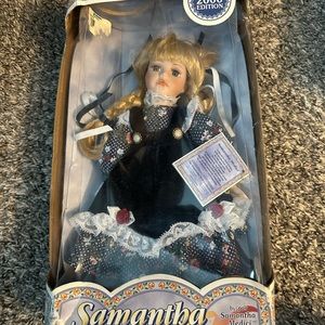 Samantha collection porcelain doll
